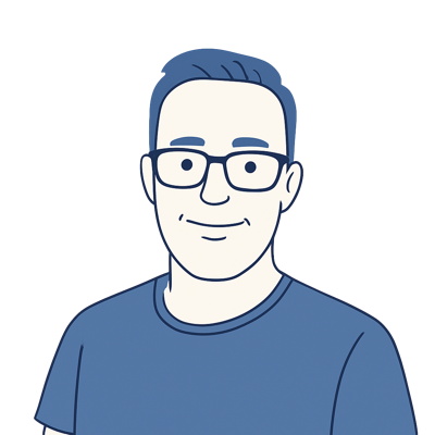 Illustrated portrait of Sebastian Tiller